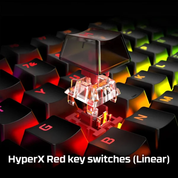 HyperX Alloy Origins Gaming Keyboard คีย์บอร์ดเกมมิ่งแบบแมคคานิคอล Red Switch