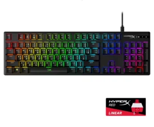 HyperX Alloy Origins Gaming Keyboard คีย์บอร์ดเกมมิ่งแบบแมคคานิคอล Red Switch